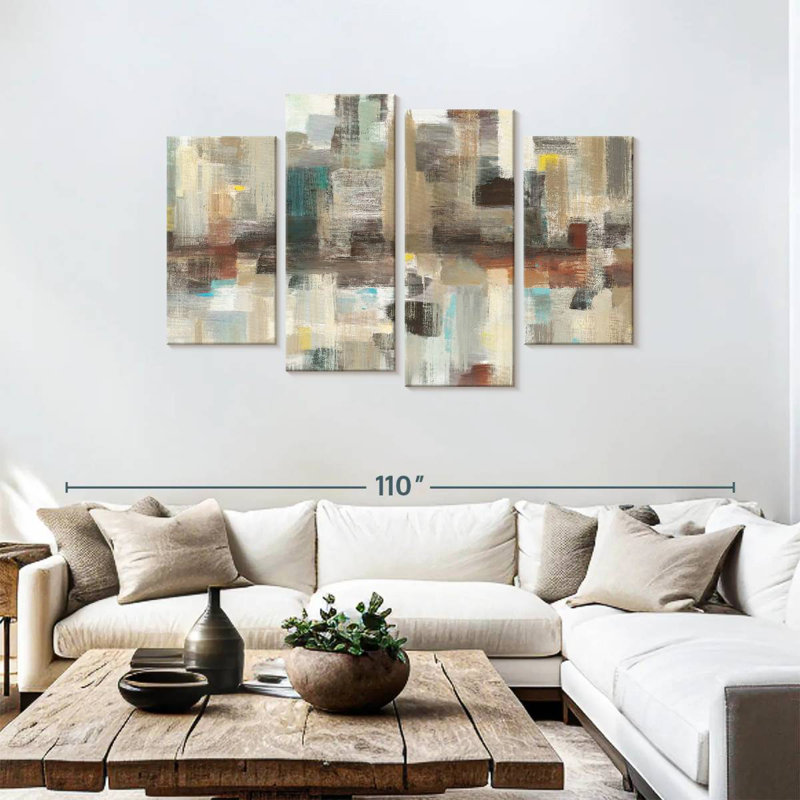 Avery Sidewalks, 48" H x 75" W