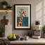 Giraffe Emerges Coastal - Wrapped Canvas-1836445661-1836445664