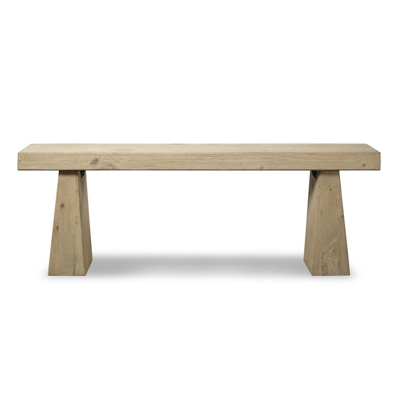 88'' W Solid Wood Console Table, Natural