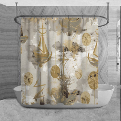 Rideau de douche Rozann