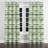 Country Farmhouse Room Darkening Curtains - Striped Green And Beige Marsh Line Grommet Curtain - 1 Panel-64095461-64095463