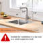 Robinet d'évier, robinets de cuisine avec douchette rétractable, robinet de préparation de mini-bar pour salle de bain