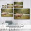 Toile tendue Sunlit Midwest I-Gallery