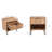 Dumbo 20" W Modern 1-Drawer Fluted Nightstand in Golden Brown-1302357697