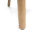 Chaises de salle à manger rembourrées avec bois d'hévéa fiable -659617665-659617664