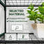 Renna Five Tier Mini Greenhouse With Steel Frame And Zipped Door