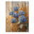 Countryside Hydrangeas In The Wheat Field IV - Hydrangea Wood Wall Art - On Natural Pine Wood-1041324035