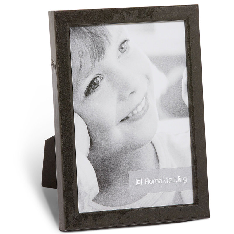 Cadre photo Lavo, 5 po x 5 po, Gris chatoyant