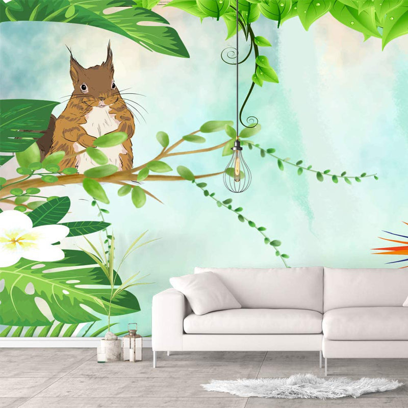 Animal Peel & Stick Border, 100" L x 144" W
