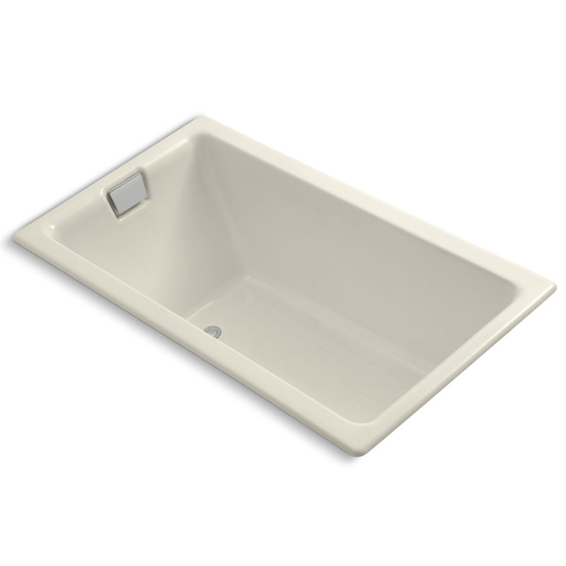 Tea-for-Two 66" x 36" Dop-In or undermount, Almond