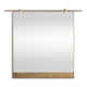 Hutton Metal Flat Wall Mirror