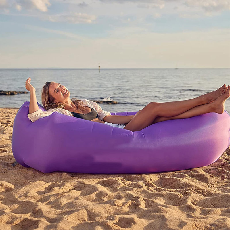 Banc de camping Rykir, Mauve