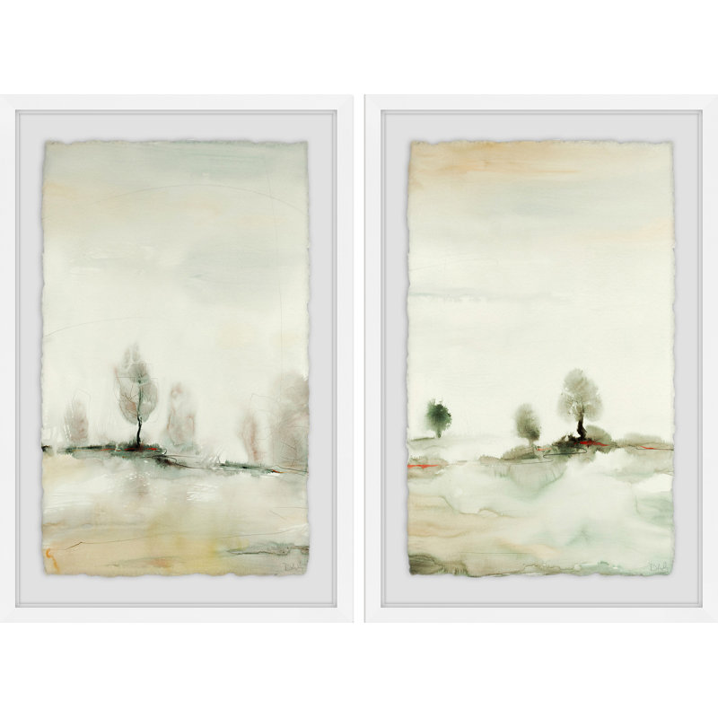 " Solstice II " 2 - Pieces, 36" H x 24" W x 1.5" L