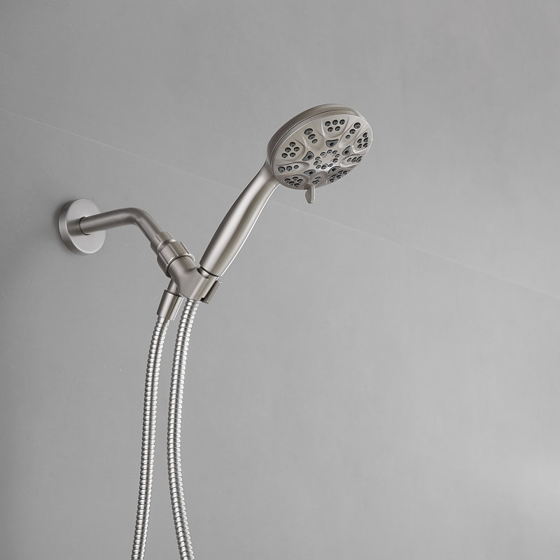 Pomme de douche réglable 1,8 GPM GPM, Nickel
