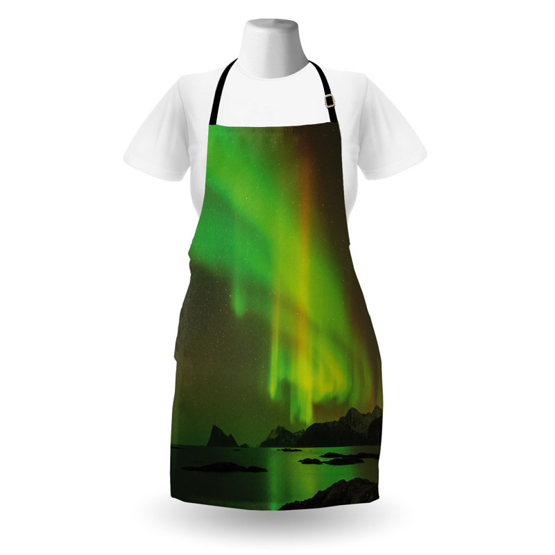 No Pattern Bib Apron