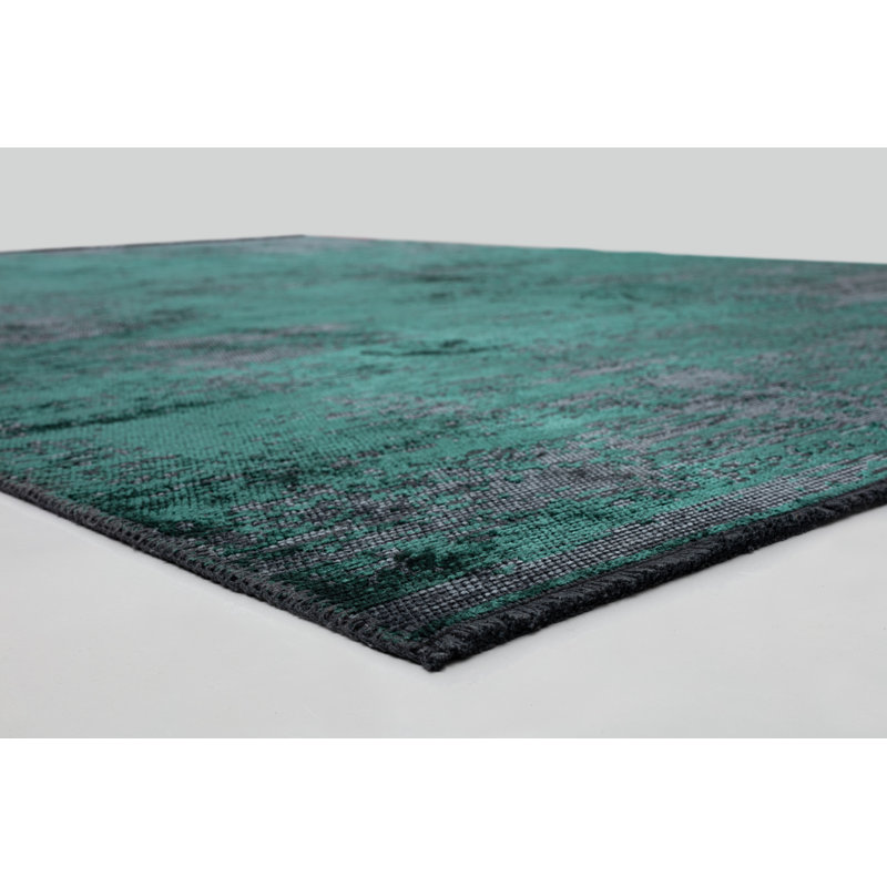 Blue/Green Luxury Area Rug, Rectangle 7'10" x 11'2"