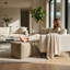  Repose-pieds pouf carré Moseley 16 po, hydrofuge-59193511