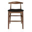 Tabouret de bar et de comptoir en cuir Ardo-44447988-44447976