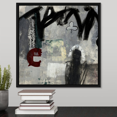 « unécoliered », peinture sur toile