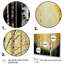 Golden Birch Trees Forest I - ensemble d'art mural sur toile paysage-88084099-88084100