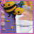 Felt Bees Birthday Cake Comforter-125235287
