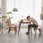 Keisey Solid Wood Bench Natural Oak Wood for Dining Bench Table Bench for Living Room -1709834764-1709834754