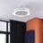 20'' Flush Mount Dimmable Ceiling Fan