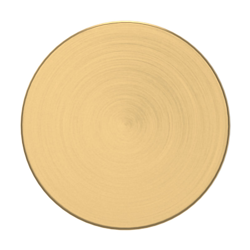 4404 Contemporary Knob, 1.25", Satin Brass