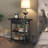 End Table With Charging Station, Flip Top Side Table With Usb Ports And Outlets, Nightstand For Small Spaces, Bedside Tables With Storage Shelf For Living Room, Bedroom, Black