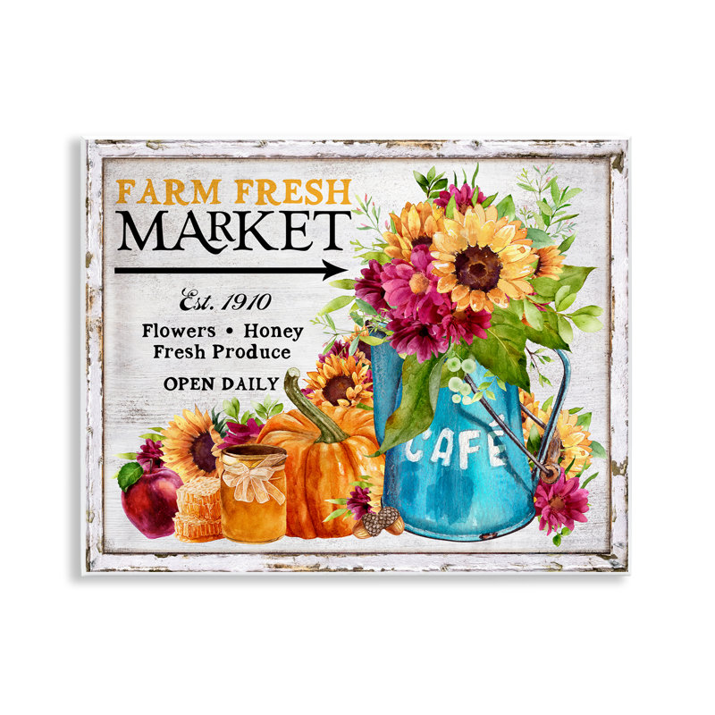  "Fall Farm Market", art mural par Creatif Belle