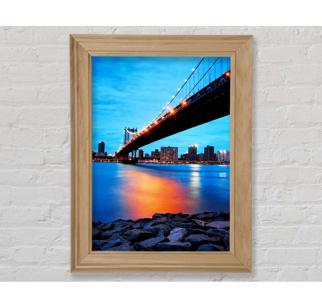 Sunset Harbour Bridge - Einzelner Bilderrahmen Kunstdrucke