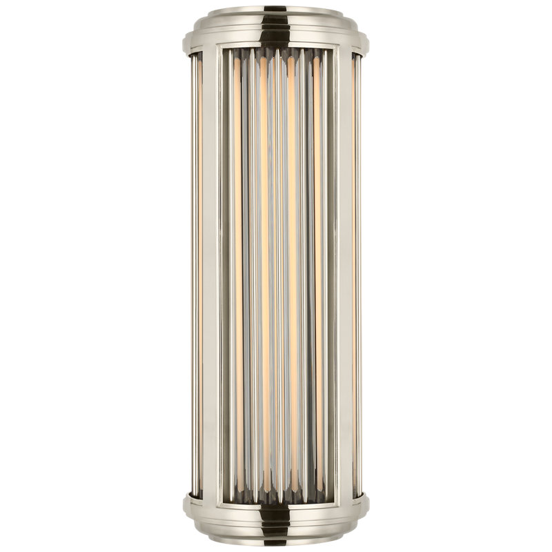 Ralph Lauren Perren Small Wall Sconce, Polished Nickel