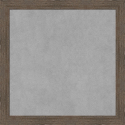 Hardwood Mocha Narrow Framed Magnetic Board