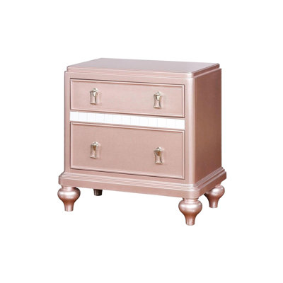Table de chevet 2 tiroirs Classy