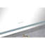 30X20 White Aluminium Bathroom Mirror With Led - Fog, Variable Brightness, Durability 20*30 Shatterproof Construction,-130830431