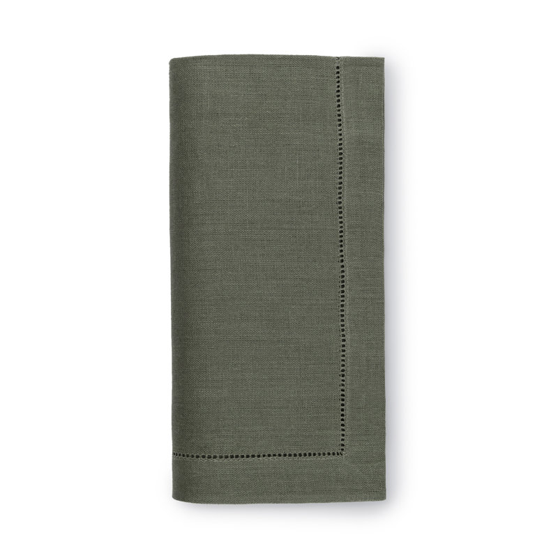 Festival Linen Square Napkins, Sage