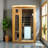 KISRAIS High End Luxury Indoor Sauna 2-Person Ultra Low 0-5 EMF FAR Infrared Sauna With 2 LED Reading Lights, 3 Chromotherapy Lights, 2 Exterior Lights & Bluetooth Speakers | Personal Indoor Dry Heat Sauna For Home & Gym – Made From Red Cedar