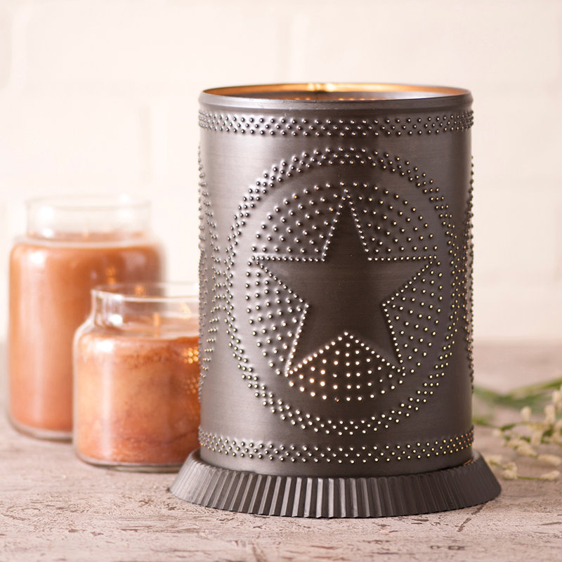 Metal Wax Warmer, Kettle Black
