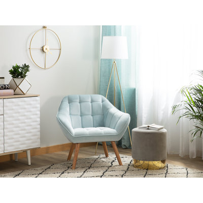 Zariah Velvet Armchair