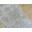 Tapis de couloir en Tapis décoratif laine noué à la main bleu de conception unique 3 pi 8 po x 14 pi 6 po Stef