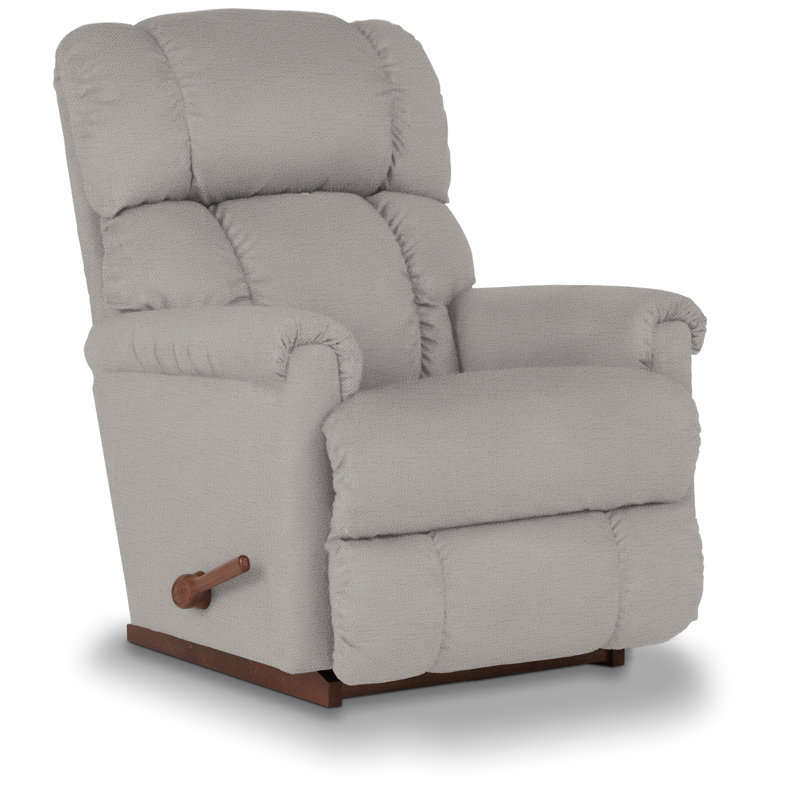 Pinnacle Manual Recliner, Rocker Recliner, i-Rene Ash Performance Chenille