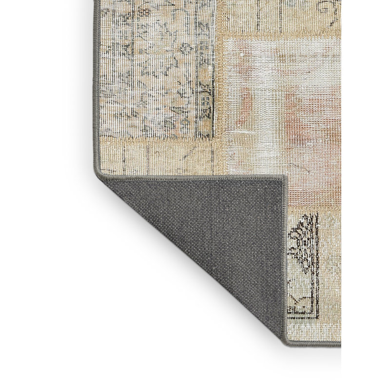 Tapis beige contemporain, Rectangle 6 pi x 9 pi