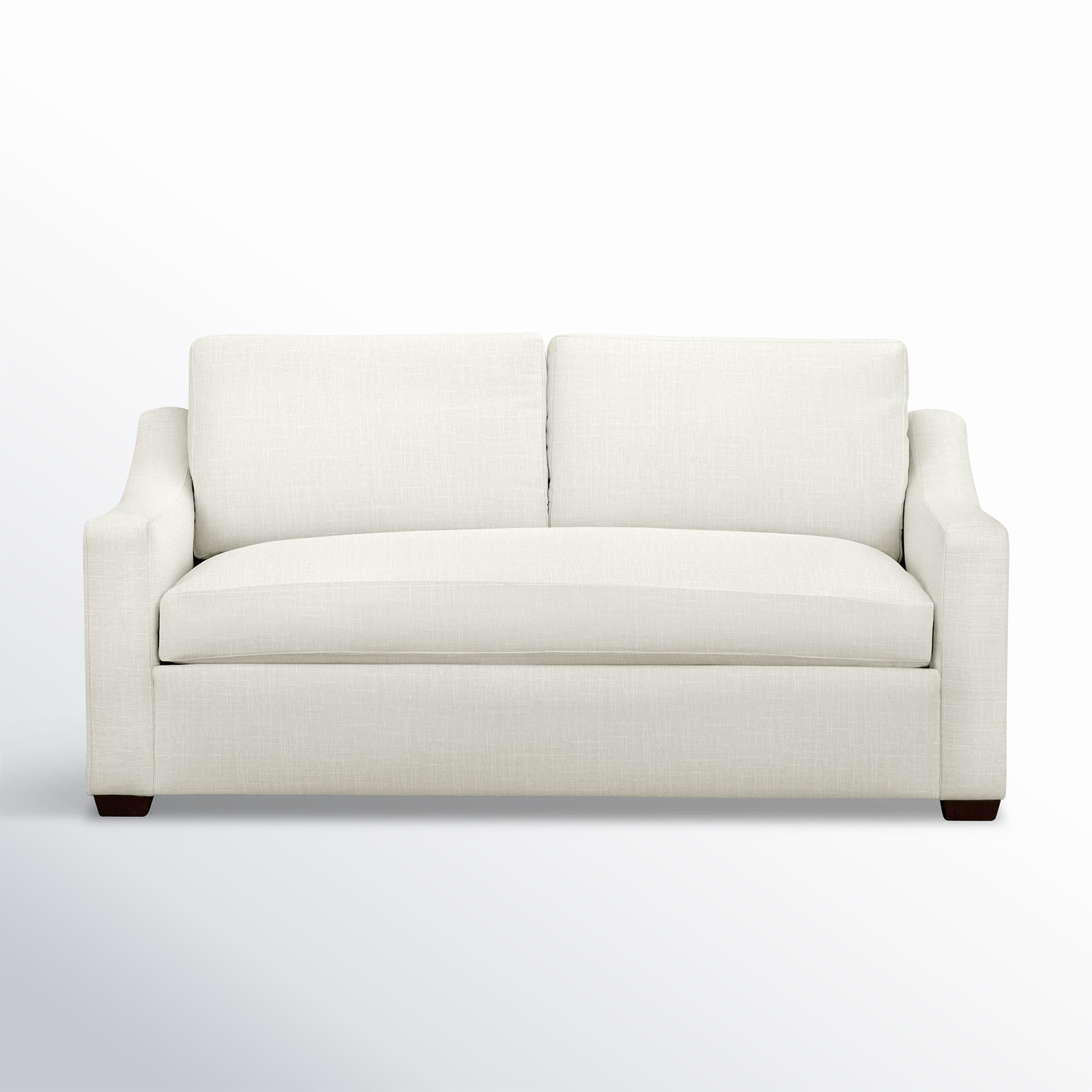 Cranbrook 78'' Upholstered Sofa, Lena Off White Performance Linen Blend