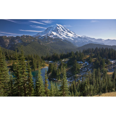 Mont Rainier - photographie sur toile tendue