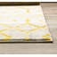 Tapis ivoire à motif géométrique-745933921