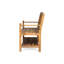 Banc Imperial avec détails fabriqués à la main, bois, banc, profondeur de siège 45,25 pouces-275201152