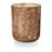 Small Boxed Crackle Glass Candle, Woodfire-108739011