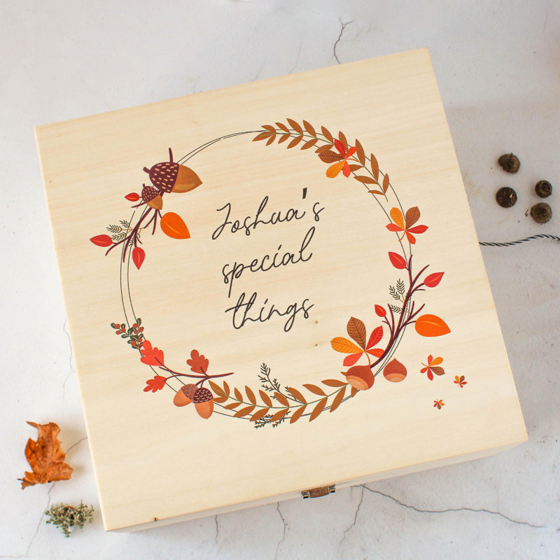 Jhan Personalised Special Things Keepsake Box, Yes