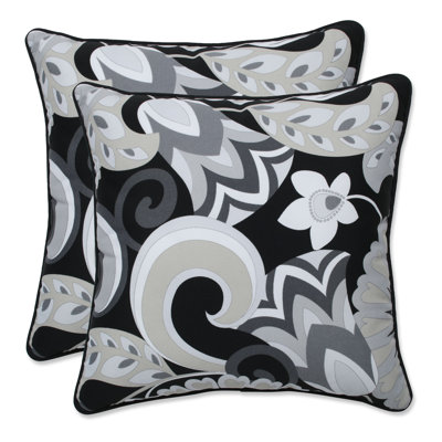 Housse et insert de coussin extérieur graphite