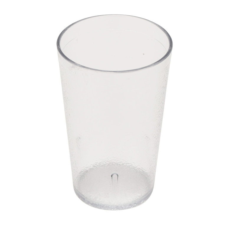 Gobelets de restaurant en plastique robustes, Transparent, 9,5 oz